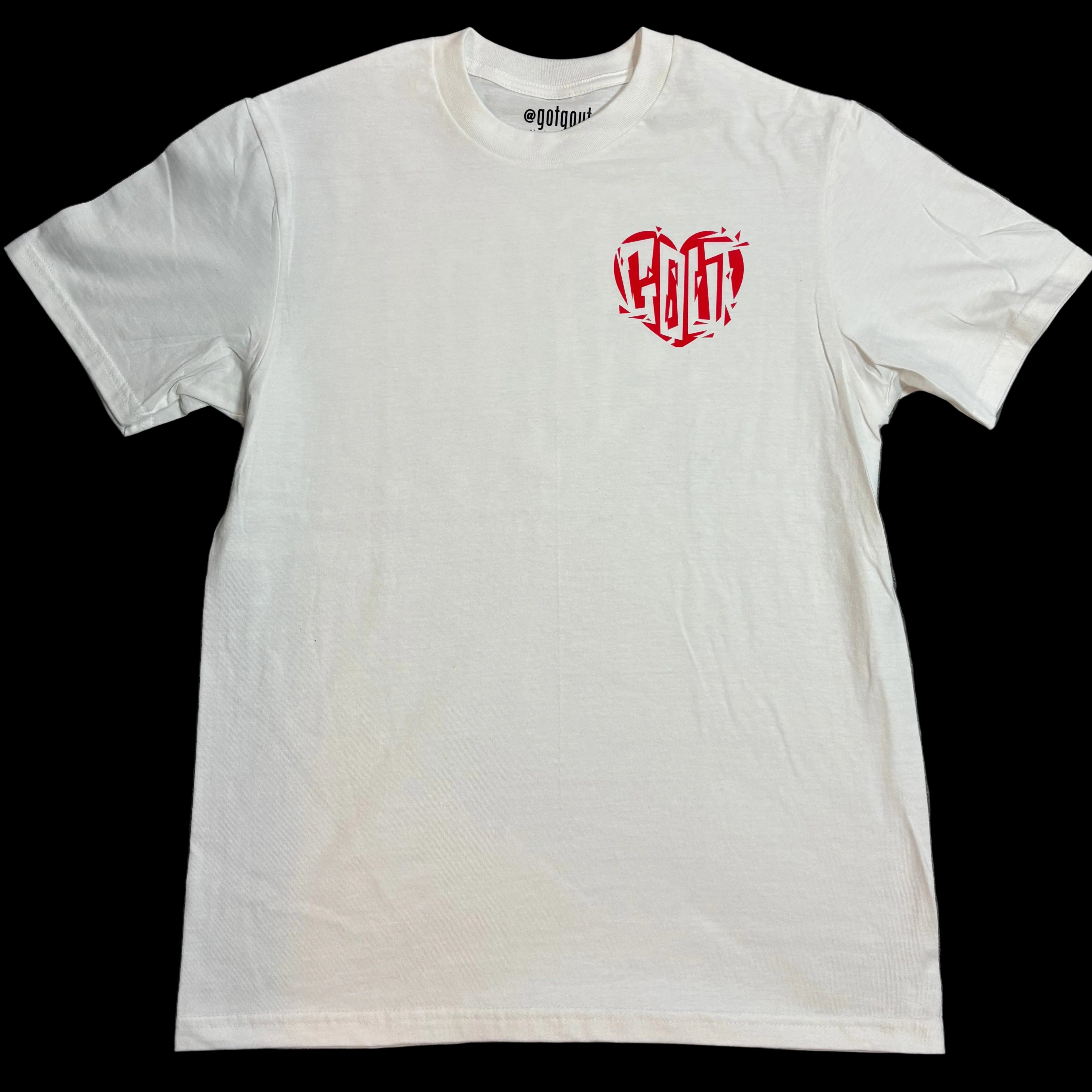 SHATTERED HEART (WHITE)
