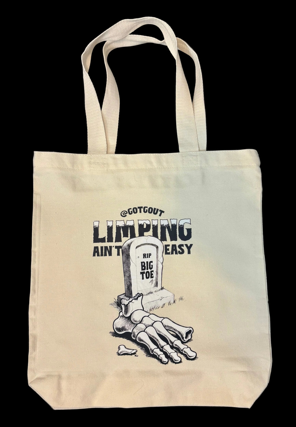 TRICK OR TREAT GOUT TOTE BAG